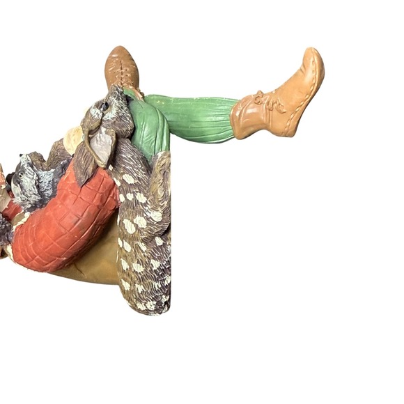 Whimsical Forest‎ Man Figurine with Animals Statue Home Decor Collectible - Picture 7 of 8